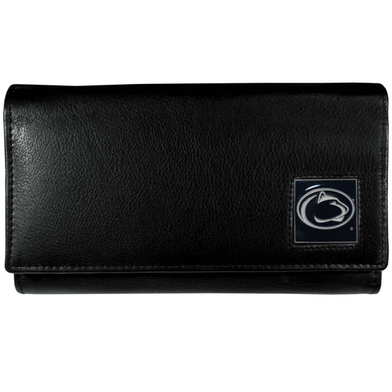 Penn St. Nittany Lions Leather Women's Wallet (SSKG) - 757 Sports Collectibles