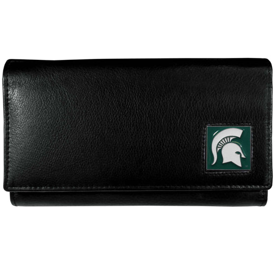 Michigan St. Spartans Leather Women's Wallet (SSKG) - 757 Sports Collectibles