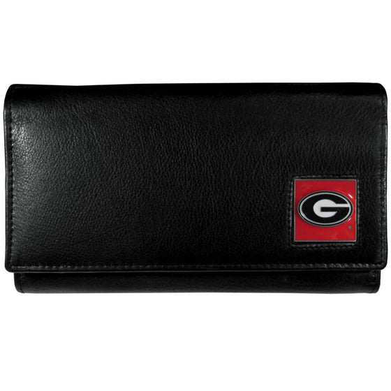 Georgia Bulldogs Leather Women's Wallet (SSKG) - 757 Sports Collectibles