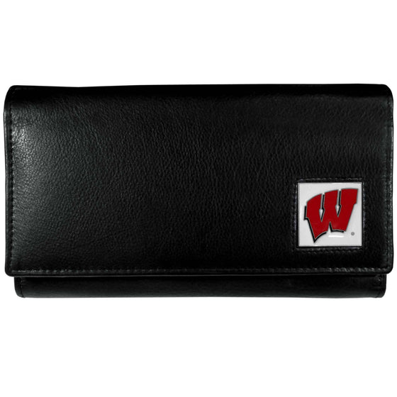 Wisconsin Badgers Leather Women's Wallet (SSKG) - 757 Sports Collectibles