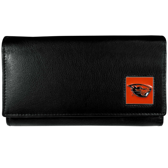 Oregon St. Beavers Leather Women's Wallet (SSKG) - 757 Sports Collectibles