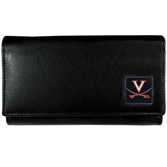 Virginia Cavaliers Leather Women's Wallet (SSKG) - 757 Sports Collectibles