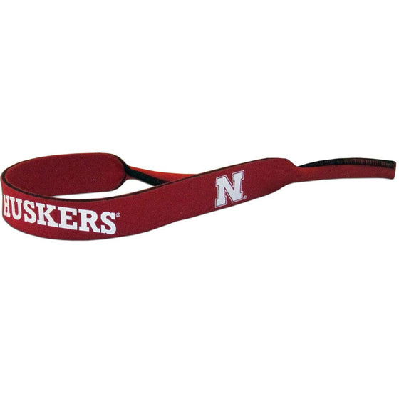 Nebraska Cornhuskers Neoprene Sunglass Strap (SSKG) - 757 Sports Collectibles