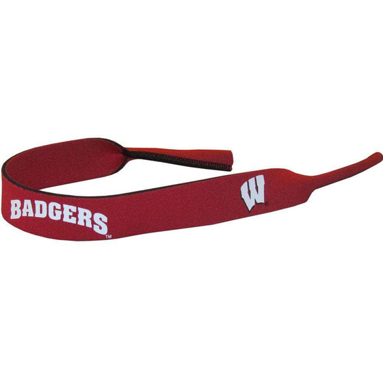 Wisconsin Badgers Neoprene Sunglass Strap (SSKG) - 757 Sports Collectibles