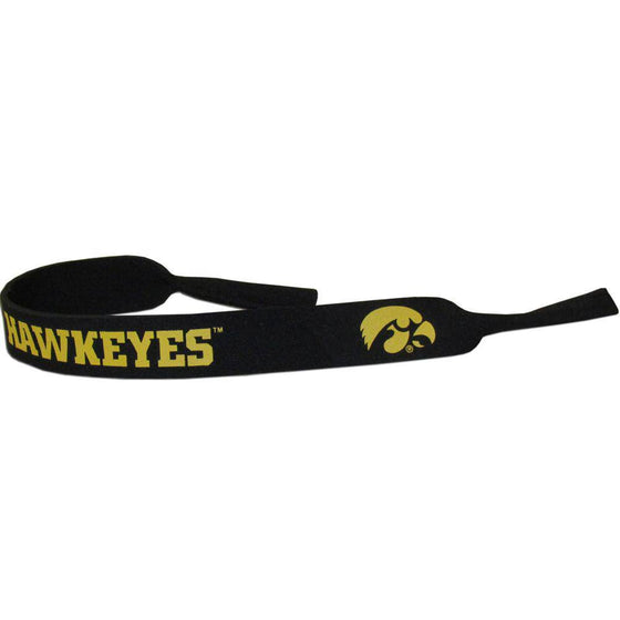 Iowa Hawkeyes Neoprene Sunglass Strap (SSKG) - 757 Sports Collectibles