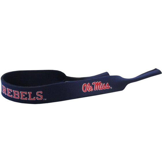 Mississippi Rebels Neoprene Sunglass Strap (SSKG) - 757 Sports Collectibles