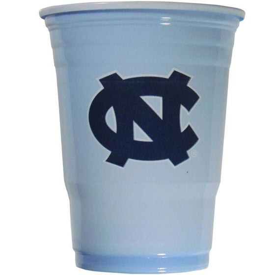 NCAA North Carolina UNC Tar Heels Plastic Game Day Solo Cups (18 pack - 18 oz) - 757 Sports Collectibles