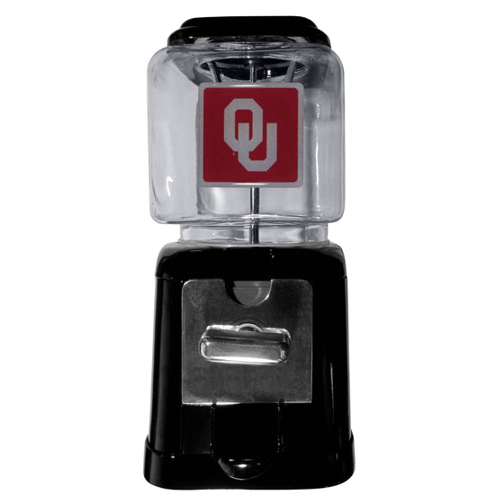 Oklahoma Sooners Black Gumball/Candy Machine (SSKG) - 757 Sports Collectibles