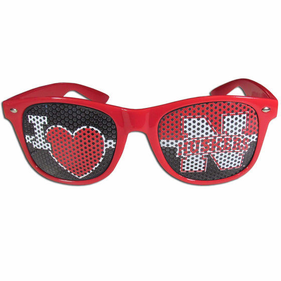 Nebraska Cornhuskers I Heart Game Day Shades (SSKG) - 757 Sports Collectibles
