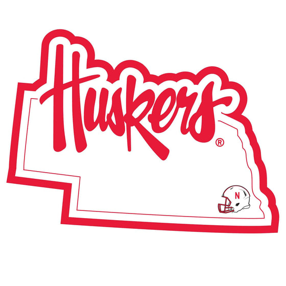 Nebraska Cornhuskers Home State Decal (SSKG) - 757 Sports Collectibles