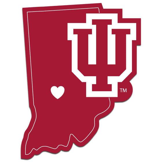 Indiana Hoosiers Home State Decal (SSKG) - 757 Sports Collectibles