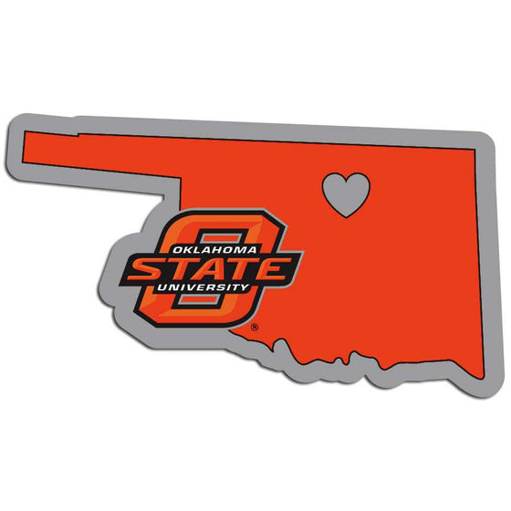 Oklahoma St. Cowboys Home State Decal (SSKG) - 757 Sports Collectibles