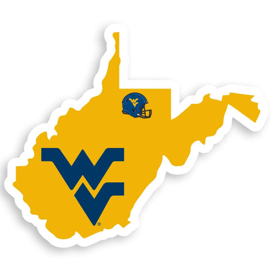 W. Virginia Mountaineers Home State Decal (SSKG) - 757 Sports Collectibles