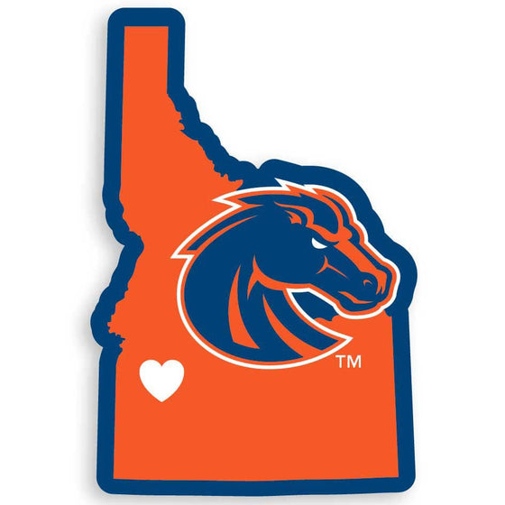 Boise St. Broncos Home State Decal (SSKG) - 757 Sports Collectibles