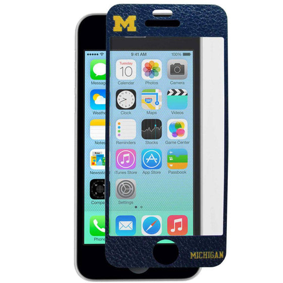 Michigan Wolverines iPhone 5/5S Screen Protector (SSKG) - 757 Sports Collectibles