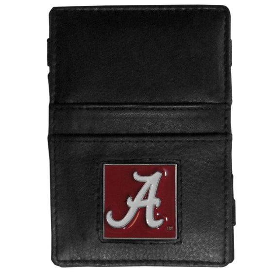 Alabama Crimson Tide Leather Jacob's Ladder Wallet (SSKG) - 757 Sports Collectibles