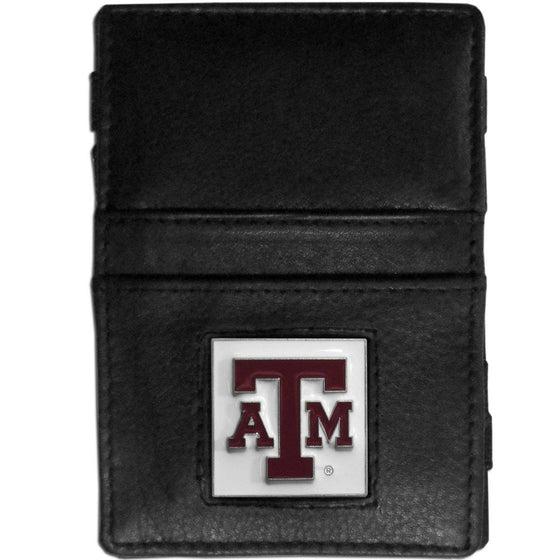 Texas A & M Aggies Leather Jacob's Ladder Wallet (SSKG) - 757 Sports Collectibles