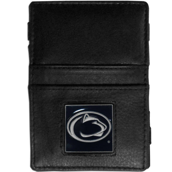 Penn St. Nittany Lions Leather Jacob's Ladder Wallet (SSKG) - 757 Sports Collectibles