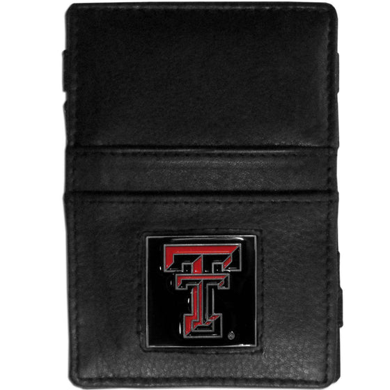 Texas Tech Raiders Leather Jacob's Ladder Wallet (SSKG) - 757 Sports Collectibles