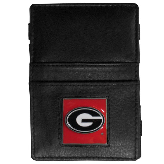 Georgia Bulldogs Leather Jacob's Ladder Wallet (SSKG) - 757 Sports Collectibles