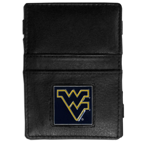 W. Virginia Mountaineers Leather Jacob's Ladder Wallet (SSKG) - 757 Sports Collectibles