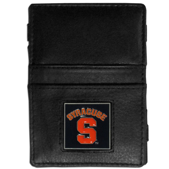 Syracuse Orange Leather Jacob's Ladder Wallet (SSKG) - 757 Sports Collectibles