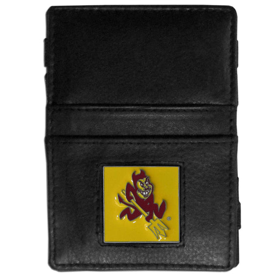 Arizona St. Sun Devils Leather Jacob's Ladder Wallet (SSKG) - 757 Sports Collectibles