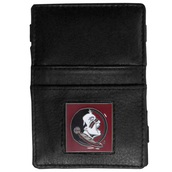 Florida St. Seminoles Leather Jacob's Ladder Wallet (SSKG) - 757 Sports Collectibles