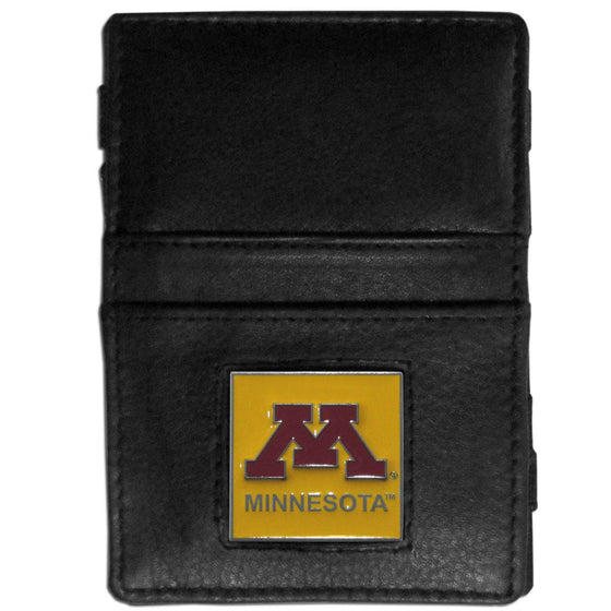 Minnesota Golden Gophers Leather Jacob's Ladder Wallet (SSKG) - 757 Sports Collectibles