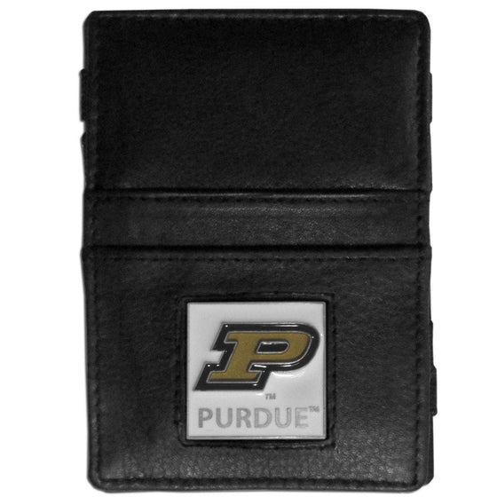 Purdue Boilermakers Leather Jacob's Ladder Wallet (SSKG) - 757 Sports Collectibles