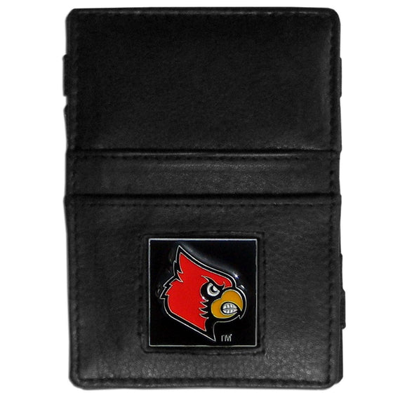Louisville Cardinals Leather Jacob's Ladder Wallet (SSKG) - 757 Sports Collectibles