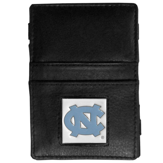 N. Carolina Tar Heels Leather Jacob's Ladder Wallet (SSKG) - 757 Sports Collectibles