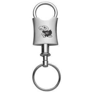 Kansas Jayhawks Valet Key Chain (SSKG) - 757 Sports Collectibles