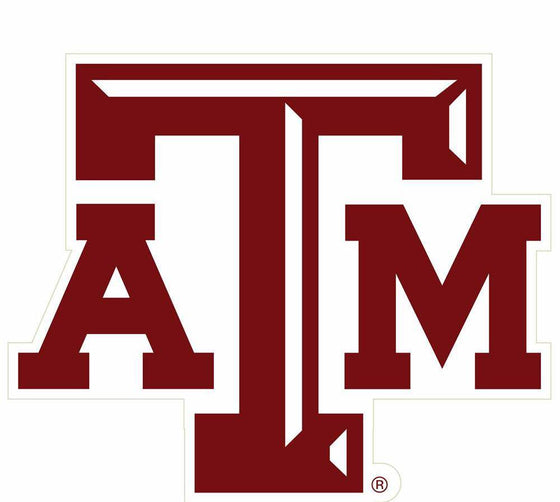 Texas A & M Aggies 8 inch Logo Magnets (SSKG) - 757 Sports Collectibles