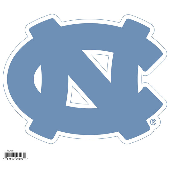 NCAA North Carolina Tarheels Indoor/Outdoor Perfect Cut 8 inch Logo Magnet - 757 Sports Collectibles