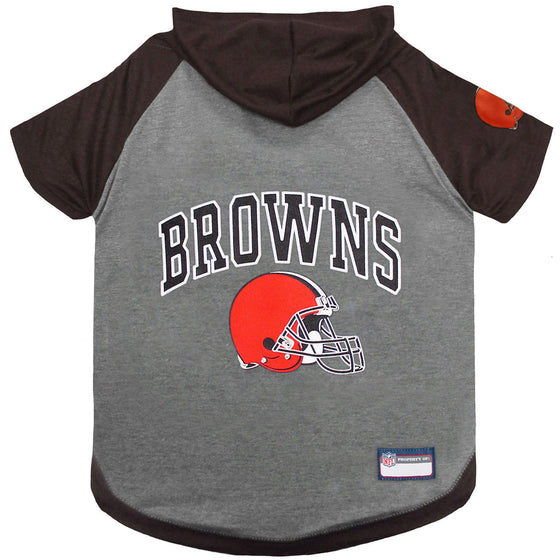 Cleveland Browns Hoodie Dog Tee by Pets First