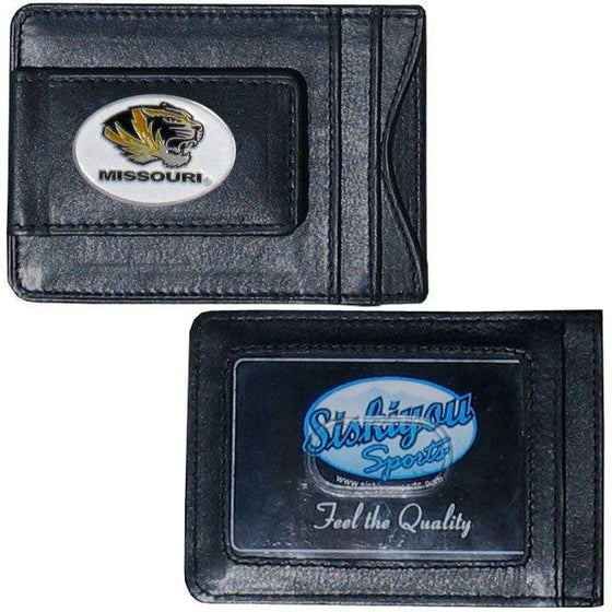 Missouri Tigers Leather Cash & Cardholder (SSKG) - 757 Sports Collectibles