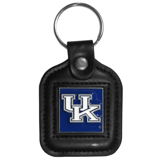 Kentucky Wildcats Square Leatherette Key Chain (SSKG) - 757 Sports Collectibles