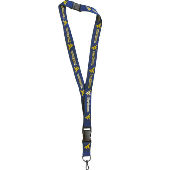 W. Virginia Mountaineers Lanyard (SSKG) - 757 Sports Collectibles