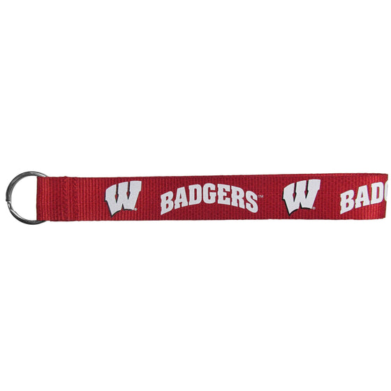 Wisconsin Badgers Lanyard Key Chain (SSKG) - 757 Sports Collectibles