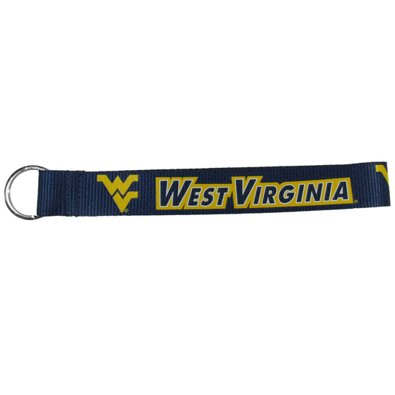 W. Virginia Mountaineers Lanyard Key Chain (SSKG) - 757 Sports Collectibles