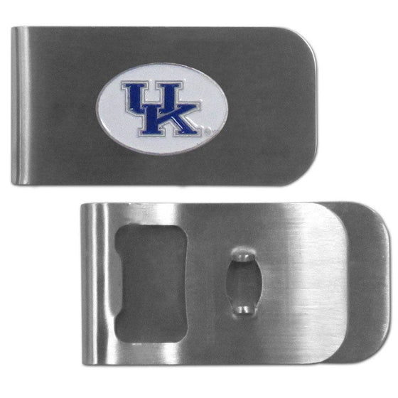 Kentucky Wildcats Bottle Opener Money Clip (SSKG) - 757 Sports Collectibles