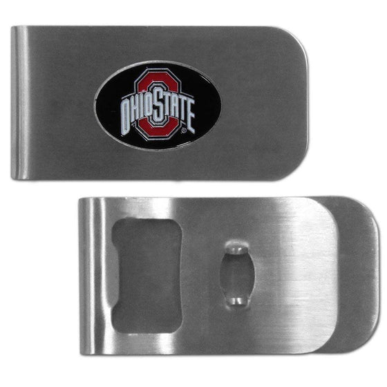 Ohio St. Buckeyes Bottle Opener Money Clip (SSKG) - 757 Sports Collectibles