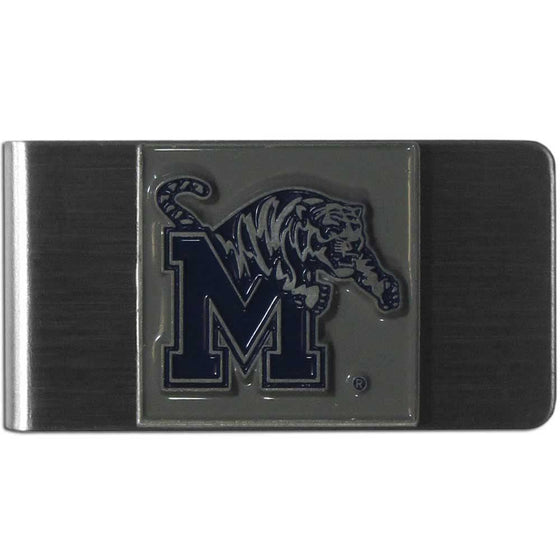 Memphis Tigers Steel Money Clip (SSKG) - 757 Sports Collectibles