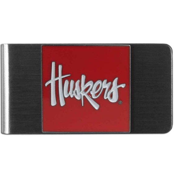 Nebraska Cornhuskers Steel Money Clip (SSKG) - 757 Sports Collectibles