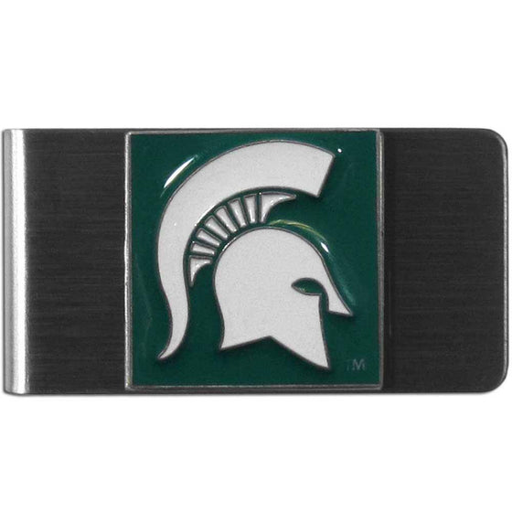 Michigan St. Spartans Steel Money Clip (SSKG) - 757 Sports Collectibles