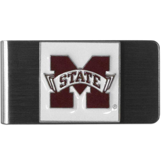 Mississippi St. Bulldogs Steel Money Clip (SSKG) - 757 Sports Collectibles