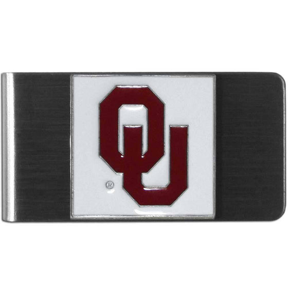 Oklahoma Sooners Steel Money Clip (SSKG) - 757 Sports Collectibles