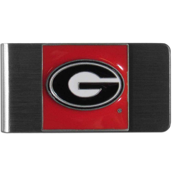 Georgia Bulldogs Steel Money Clip (SSKG) - 757 Sports Collectibles