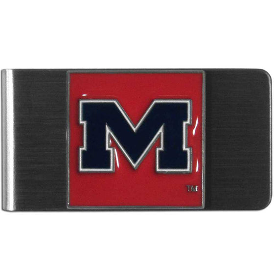 Mississippi Rebels Steel Money Clip (SSKG) - 757 Sports Collectibles